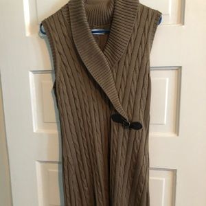 Calvin Klein sleeveless sweater dress!
